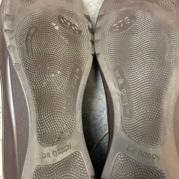 SAS Women's 11 Walk Easy Lace Up Suede Leather Sneakers Walking Shoes Orthotic - Picture 11 of 13